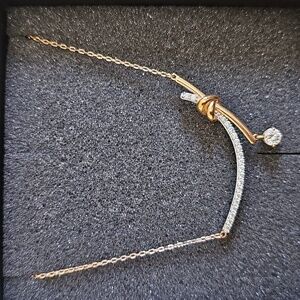 Swarovski Rose Gold Plated Lifelong Necklace